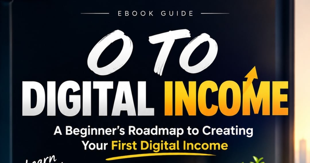 0 to Digital Income: A Beginner’s Roadmap to Creating Your First Digital Income