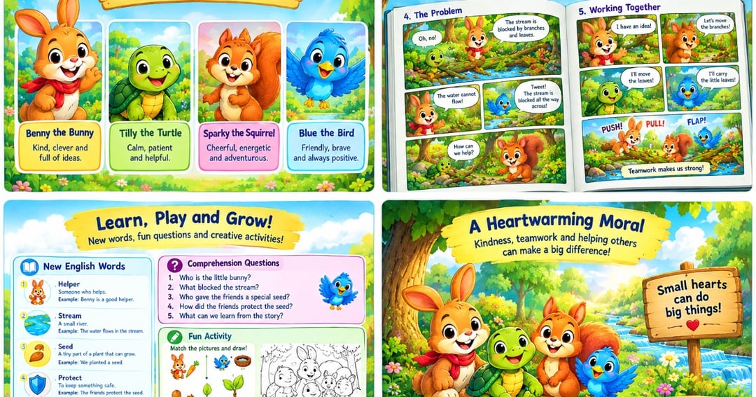 The Little Helper (A Funny Animal Adventure), image 2