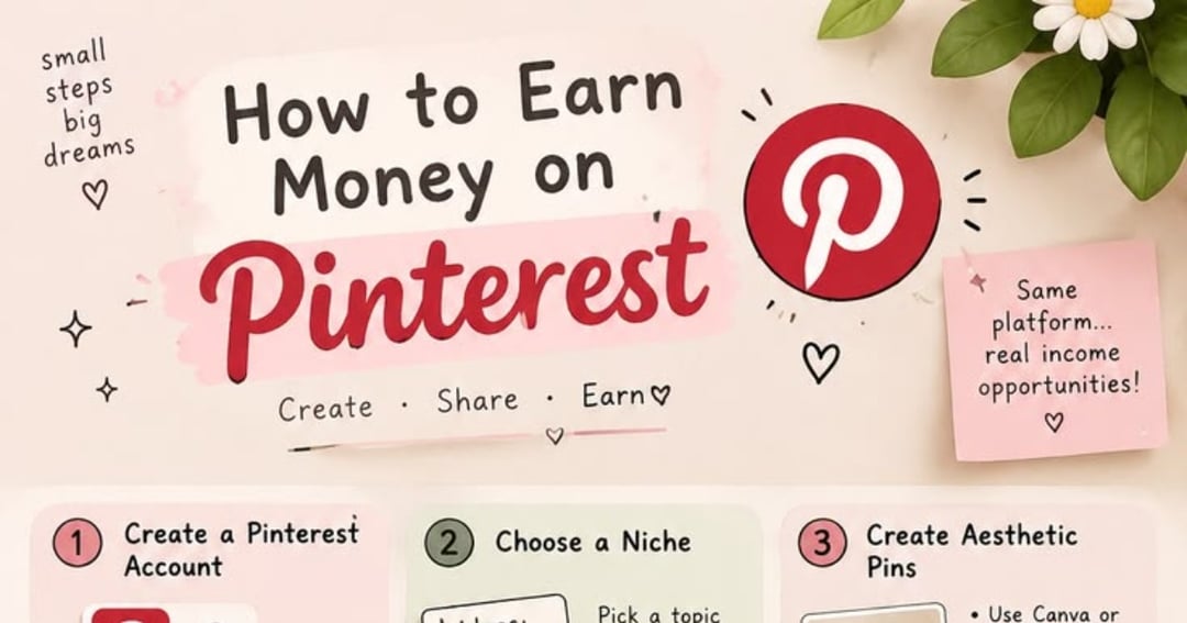 How to earn from pinterest