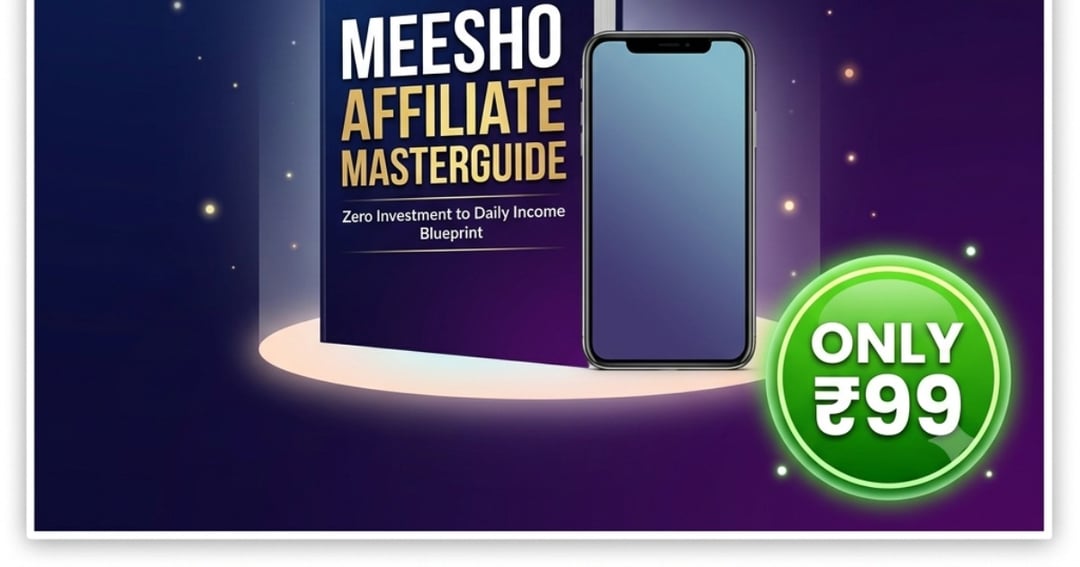 Meesho Affiliate Masterguide: Zero Investment to Daily Income Blueprint