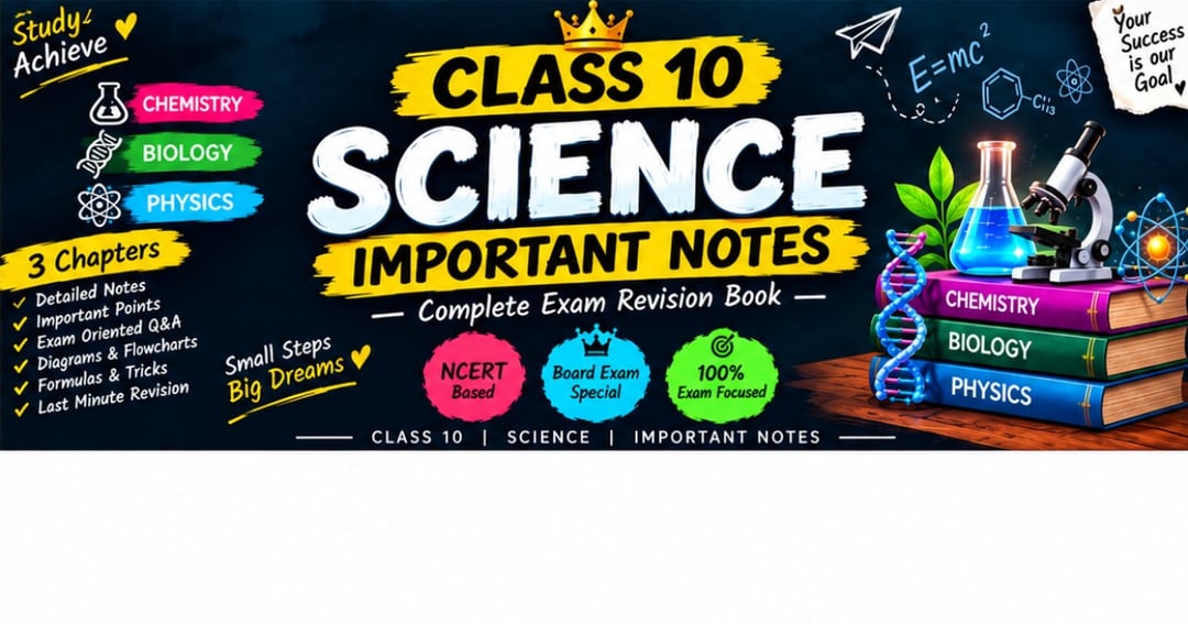 Class 10 Science Important Notes