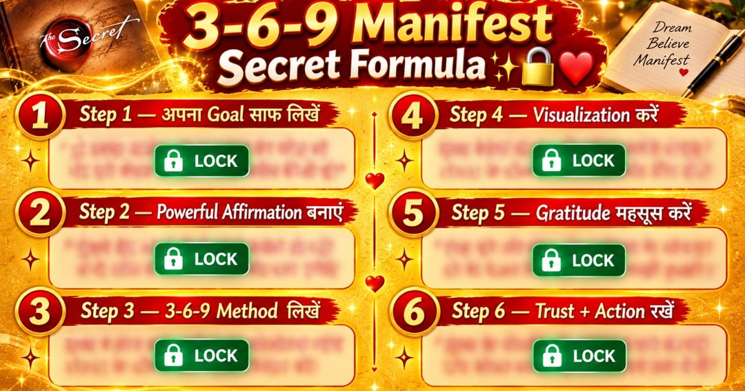 3-6-9 Manifestation Method ✨ | The Secret + The Magic PDF |, image 3