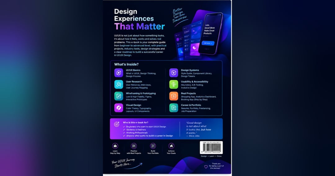 Title: UI/UX Design Masterclass: Beginner to Advanced, image 2