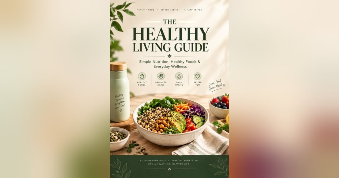 The Healthy Living Guide: Healthy Eating, Nutrition & Wellness eBook, image 2