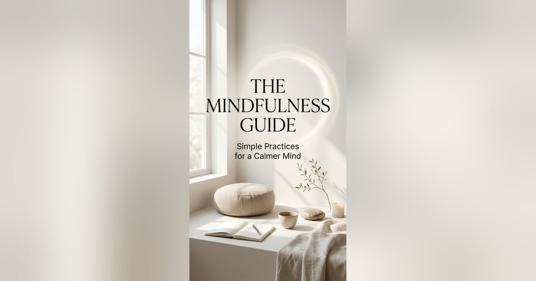 The Mindfulness Guide: Simple Mindfulness Practices for a Calmer Mind & Everyday Wellness