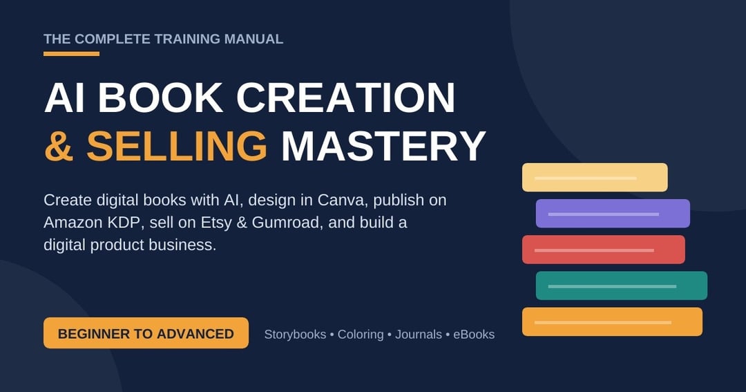 Ai book creation and selling mastery