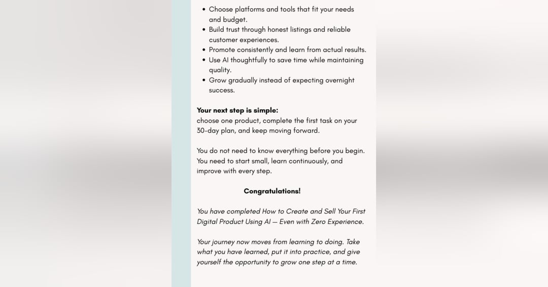 How to Create and Sell Your First Digital Product Using AI - A Complete Beginner's Guide —From Idea to First Listing, image 5