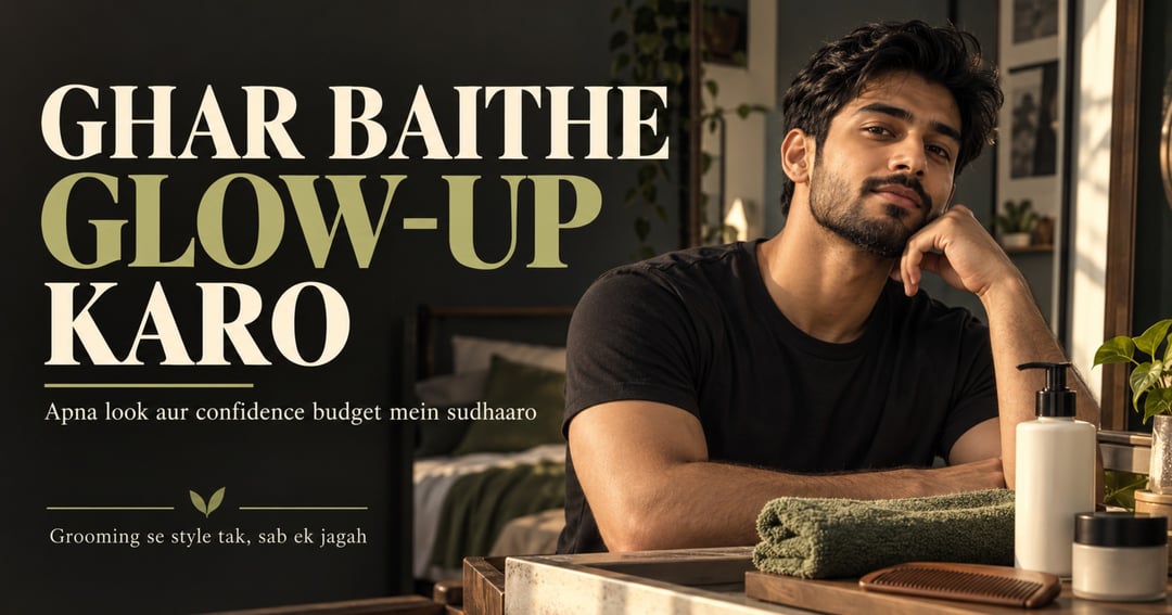 At-Home Glow-Up Guide for Indian Men