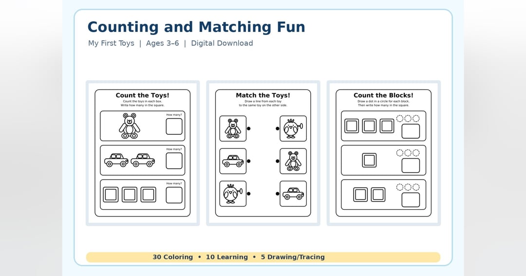 Toys Coloring & Activity Pack, image 3
