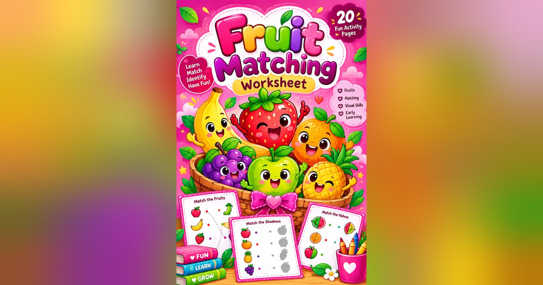 Fruit Matching Worksheet
