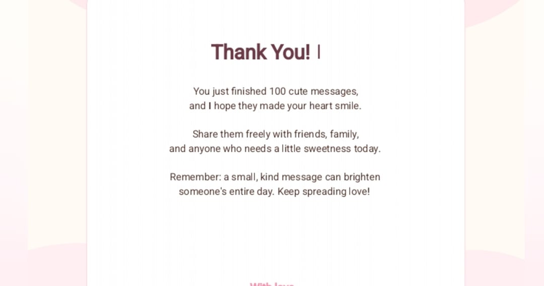 100 Cute Messages for Every Occasion - Cute E-book by Poornima 💌, image 5