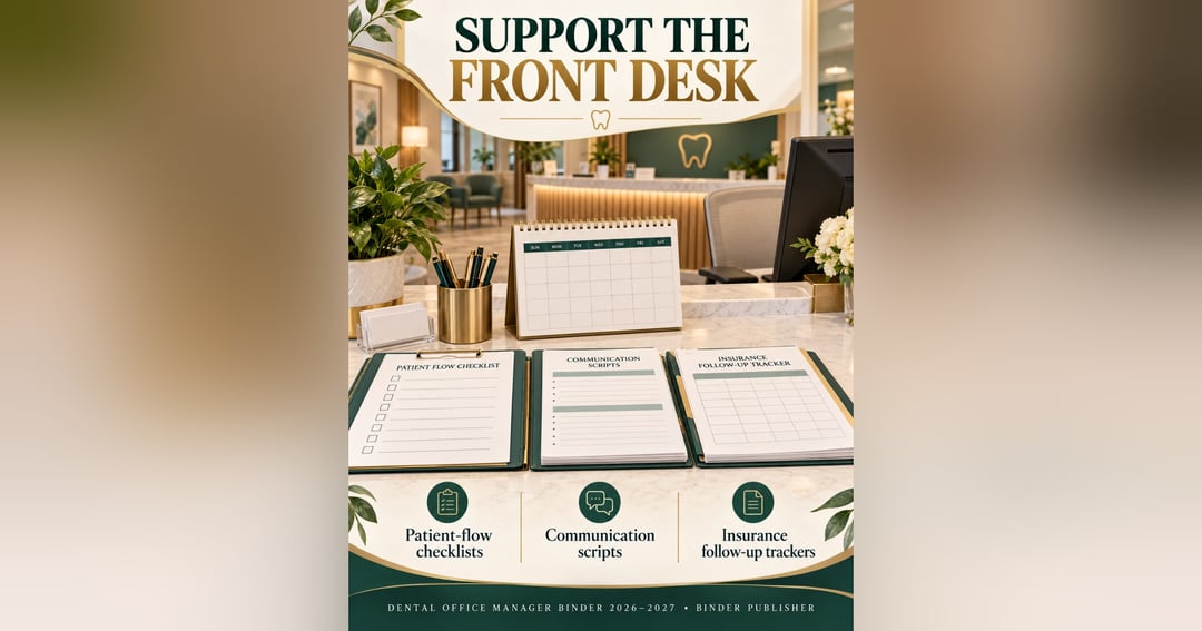 Dental Office Manager Binder 2026–2027, image 5