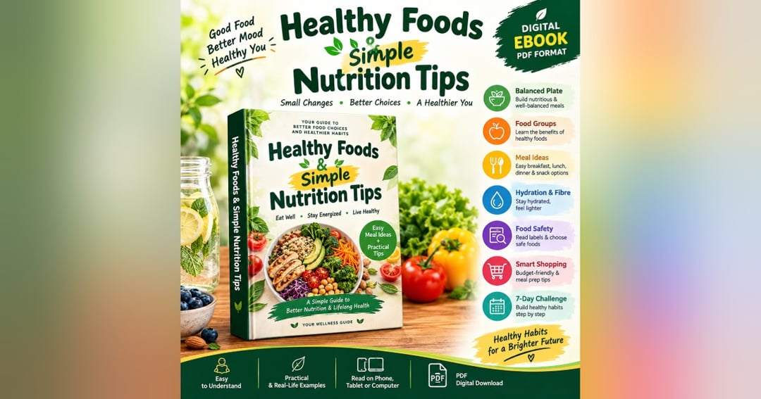 Healthy Foods Nutrition Tips 💯, image 2