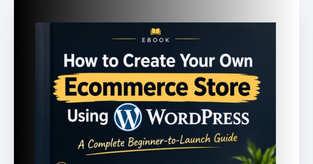 How to Create Your Own Ecommerce Store Using WordPress | Beginner-to-Launch Guide
