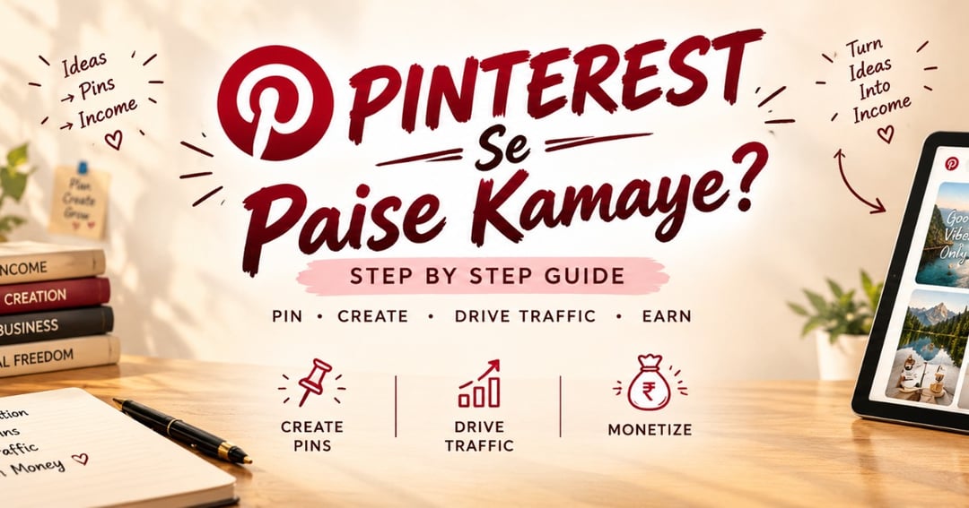 Pinterest Se Paise Kaise Kamaye