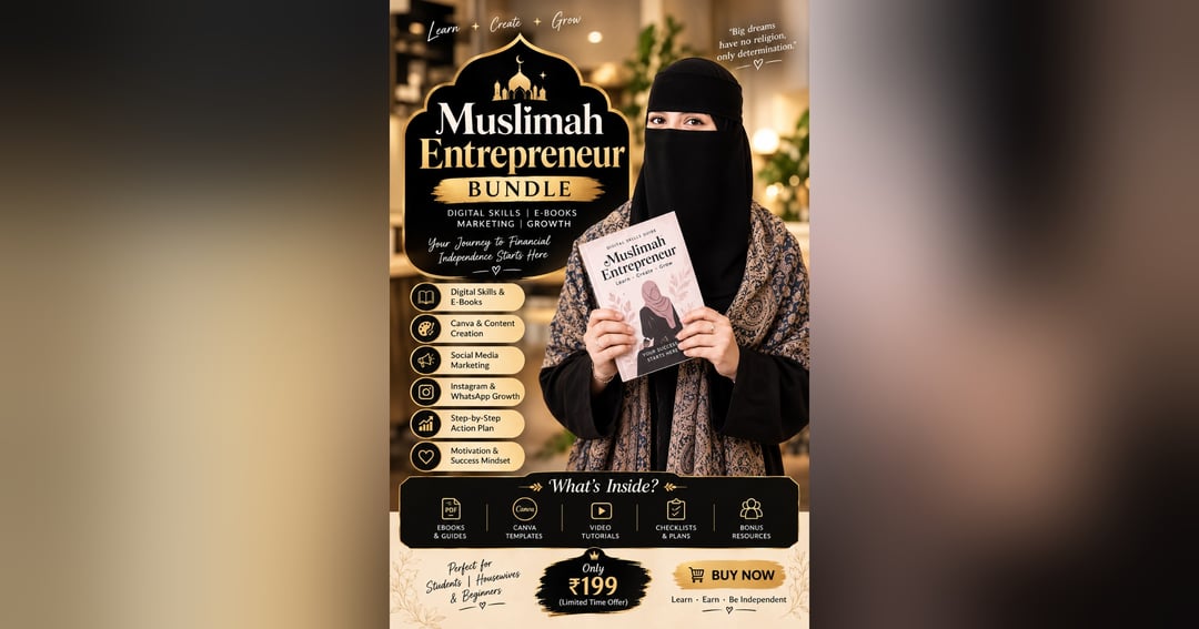 Muslimah entrepreneur bundle, image 2