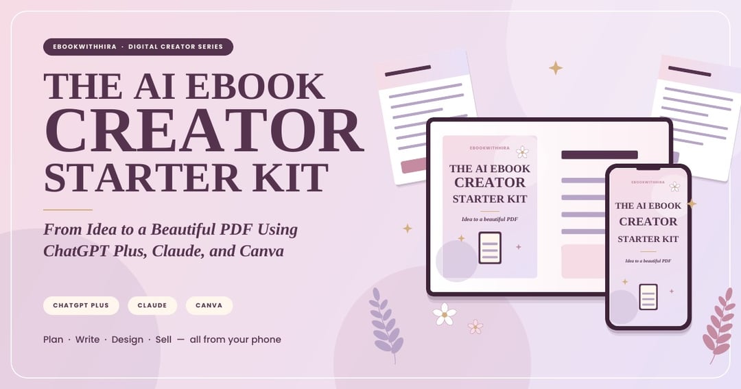 How to Create an E-book | Beginner's Step-by-Step Guide