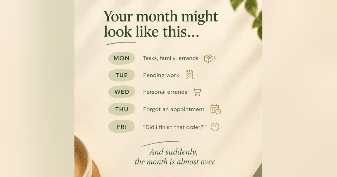 Monthly Planner: Free A4 Printable, image 2