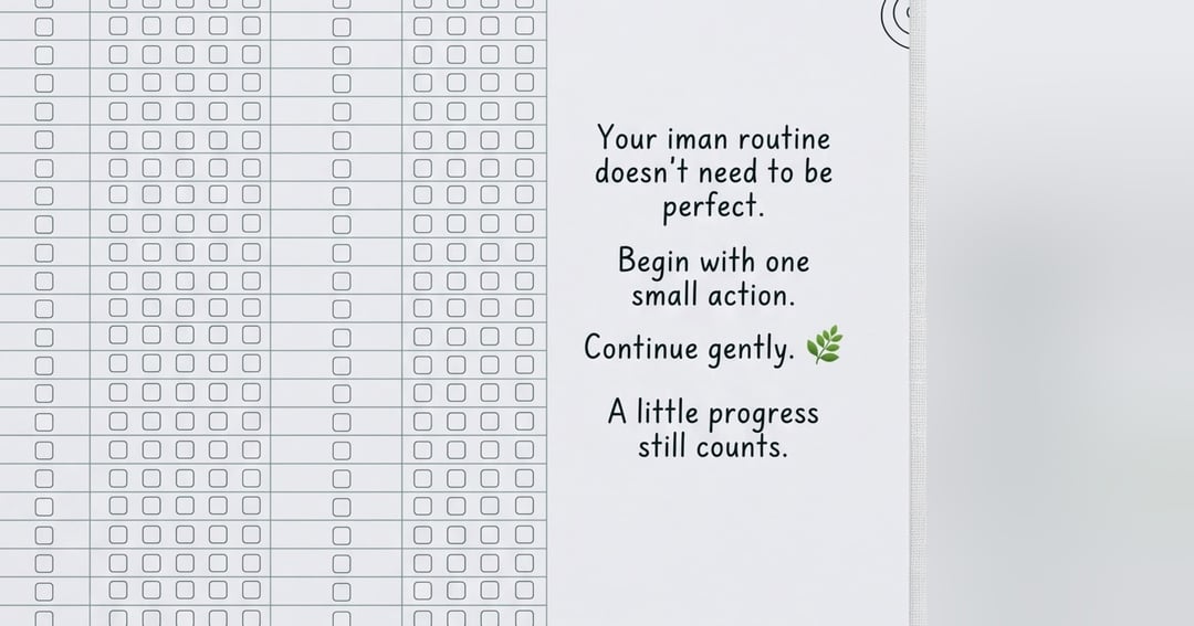 Monthly Iman Tracker: Free A4 Printable, image 3