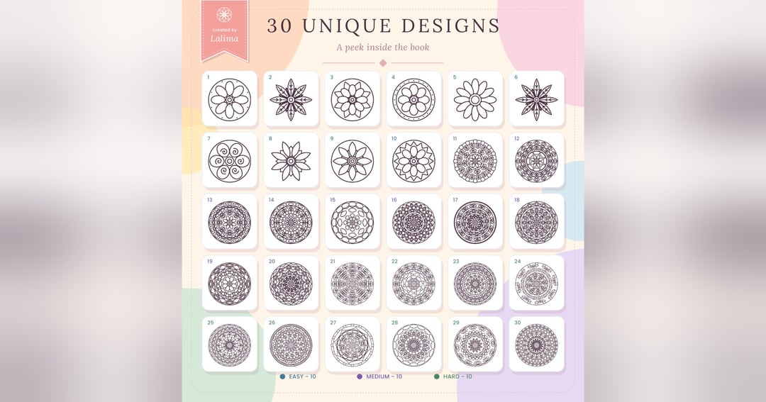 Mandala Peace: Color Your Calm, image 3