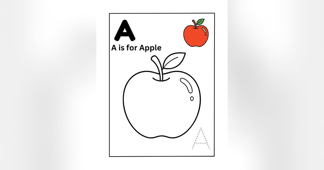 My First Alphabet Colouring & Activity Book, image 3