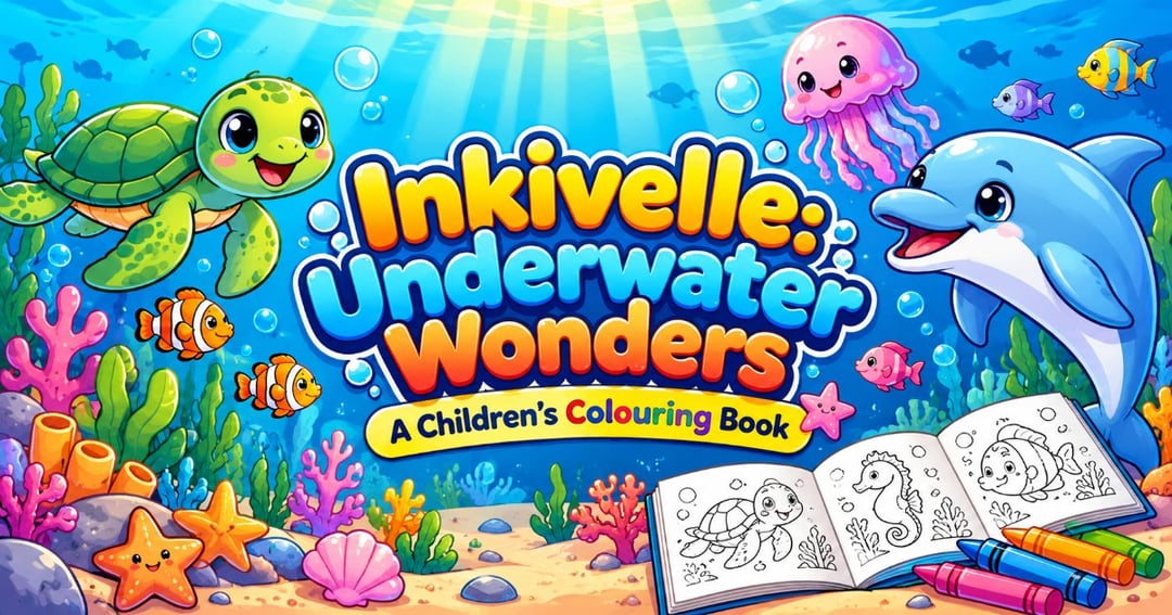 Underwater Wonders: A Children's Colouring Book