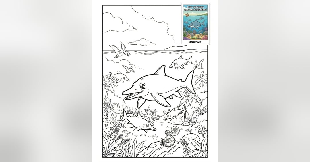 Dinosaur Coloring Book for Kids 🦖, image 3
