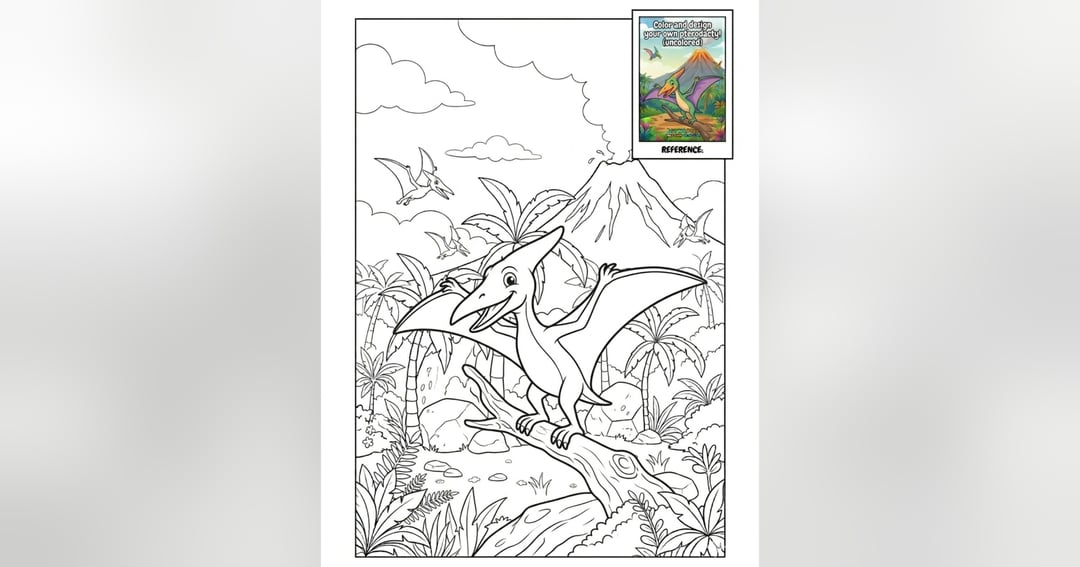 Dinosaur Coloring Book for Kids 🦖, image 4