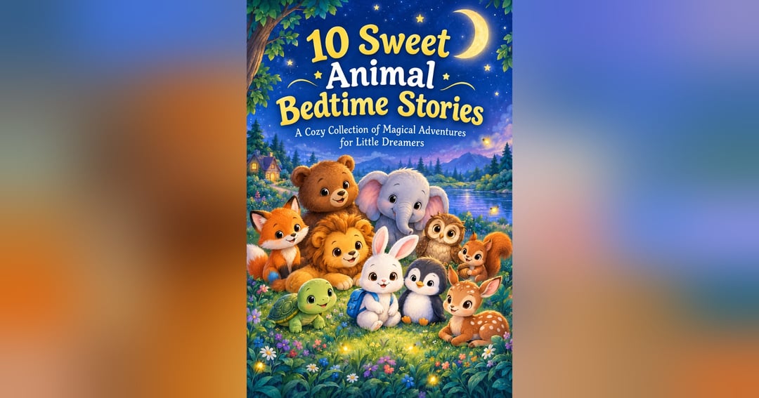 10 Animal Bedtime Stories for Kids