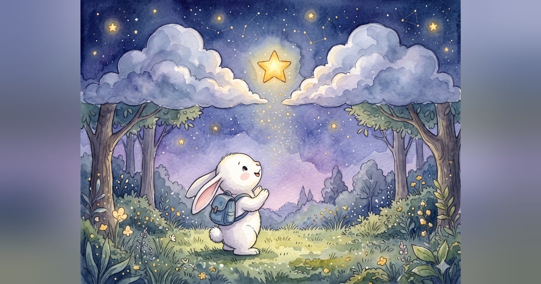 Benny Bunny and the Missing Star – A Magical Bedtime Story for Kids, image 3