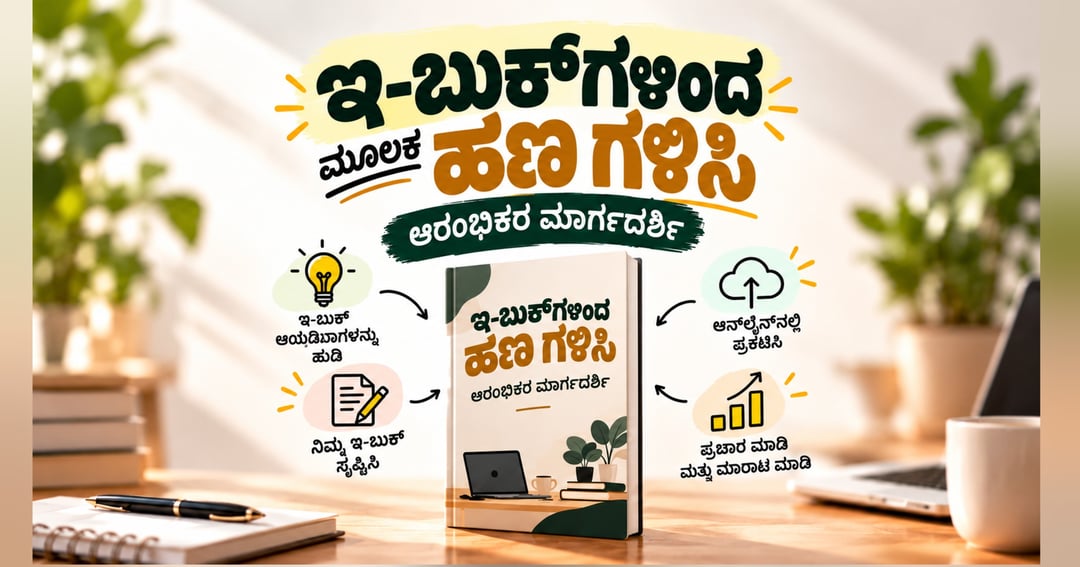 Earn Money with E-Books (Kannada)