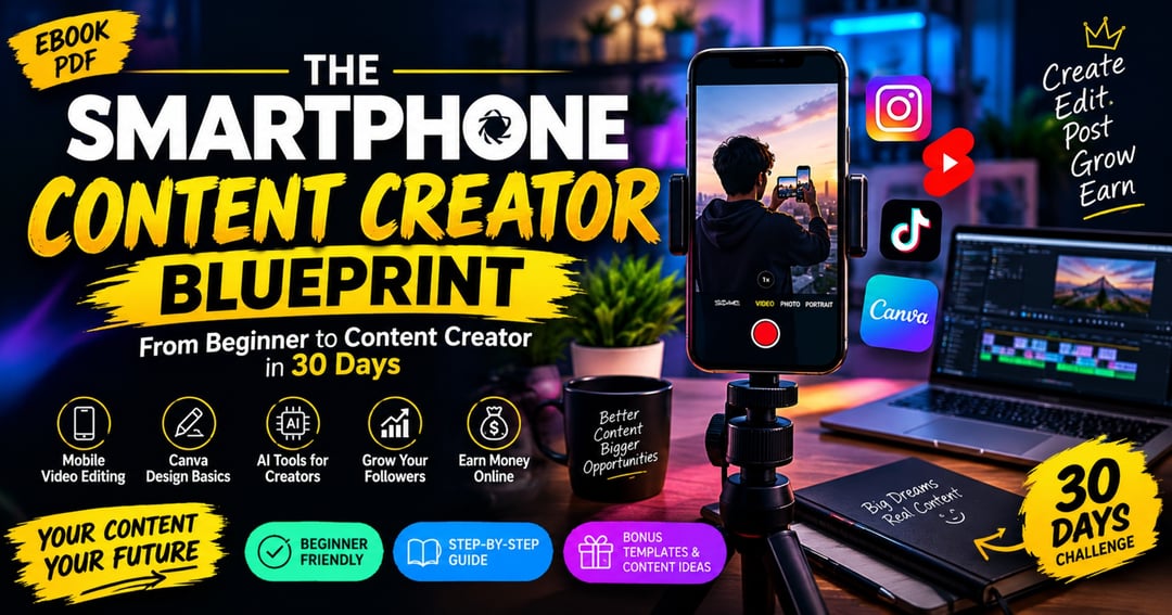 THE SMARTPHONE CONTENT CREATOR BLUEPRINT