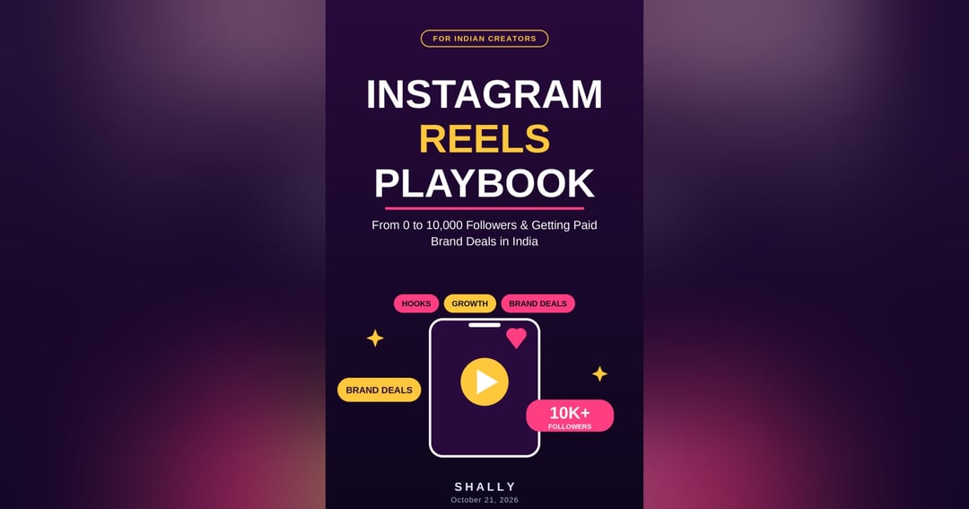 Instagram Reels Playbook