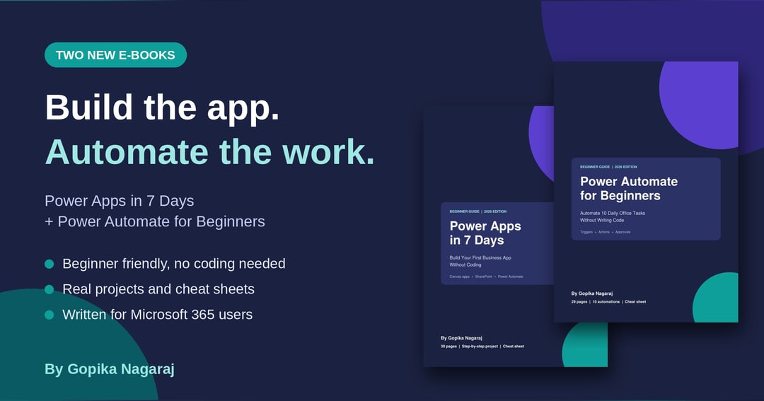 Power Automate for Beginners: Automate 10 Daily Office Tasks Without Writing Code