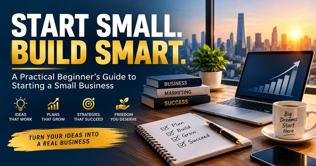 Start Small. Build Smart. – Small Business eBook, image 2