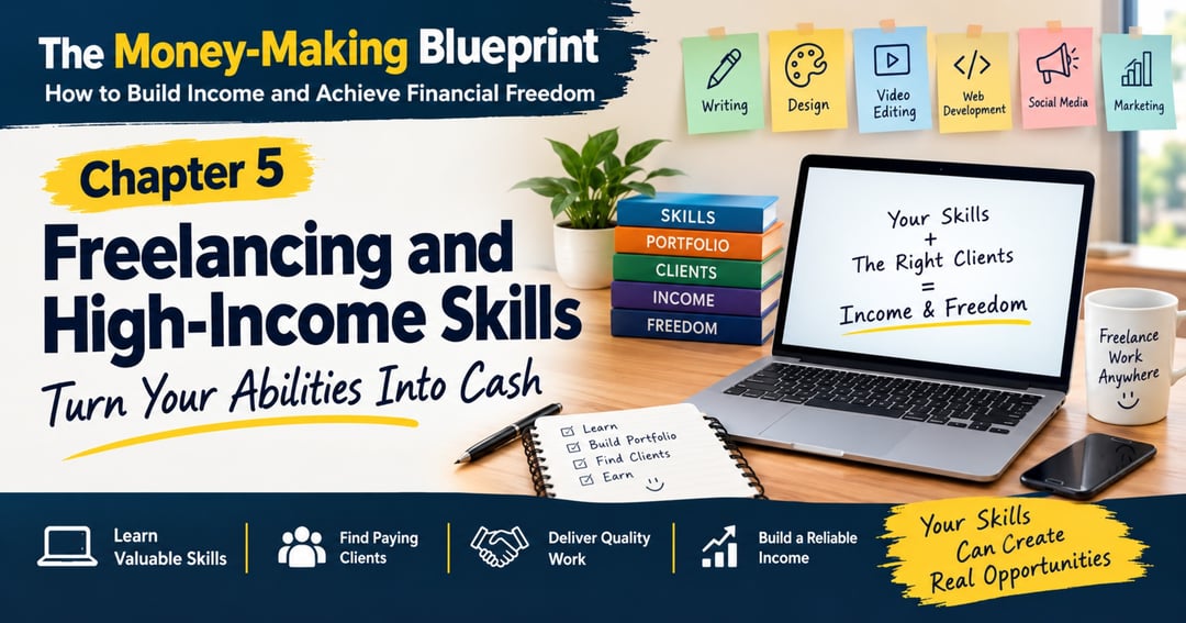 The Money-Making Blueprint – Chapter 5: Freelancing and High-Income Skills | Turn Your Abilities Into Cash