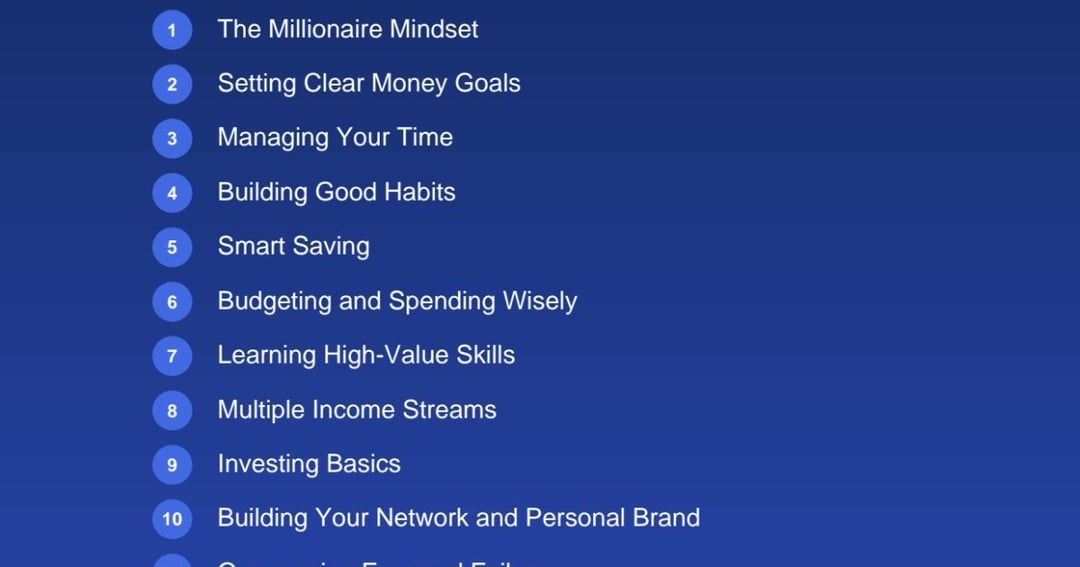 The Millionaire – A Practical Guide to Wealth, image 2