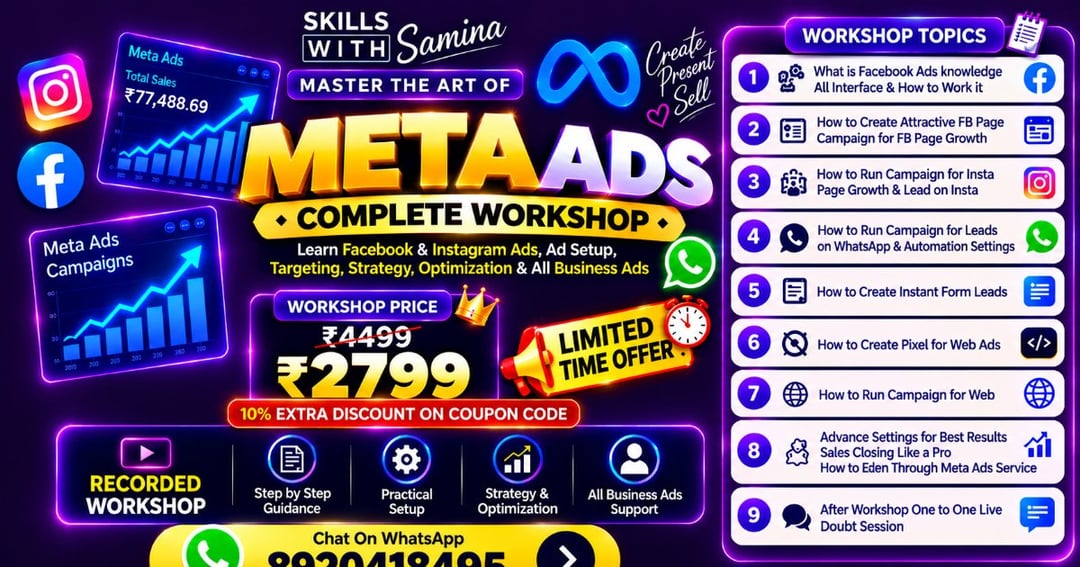 Advance Meta Ads  Workshop, image 2