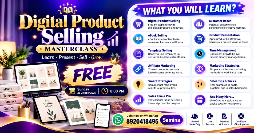 Digital Product Selling Masterclass, image 2