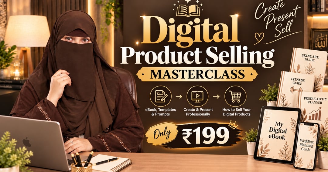 Digital Product Selling Masterclass Course