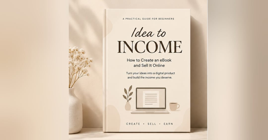 Idea to Income: A Beginner’s Guide to Creating and Selling Your First eBook, image 2