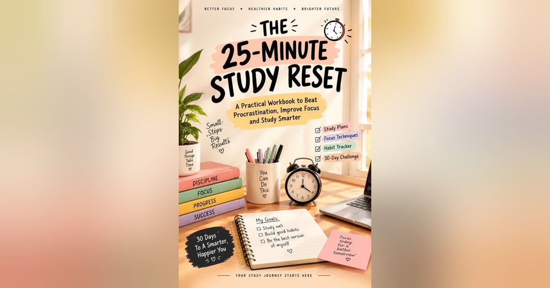 The 25-Minute Study Reset Workbook, image 2