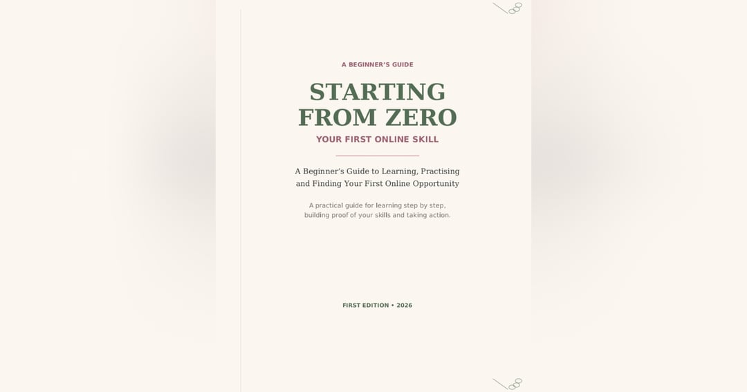 Starting From Zero: Your First Online Skill, image 2