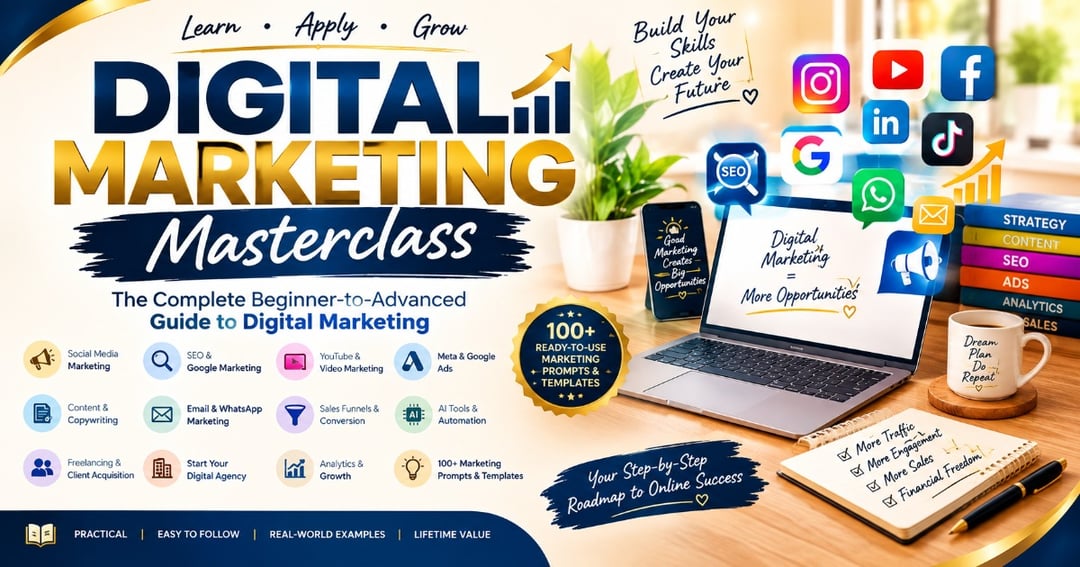 THE ULTIMATE DIGITAL MARKETING COURSE