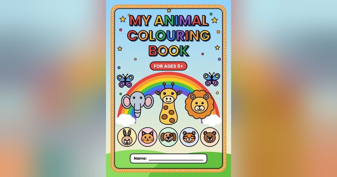 Kids colouring book, image 2