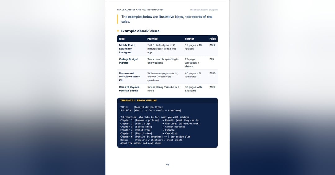 The Ebook Income Blueprint, image 4