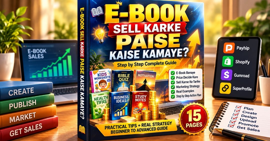 🔥 E-BOOK SE PAISA  KAISE KAMAYE ?