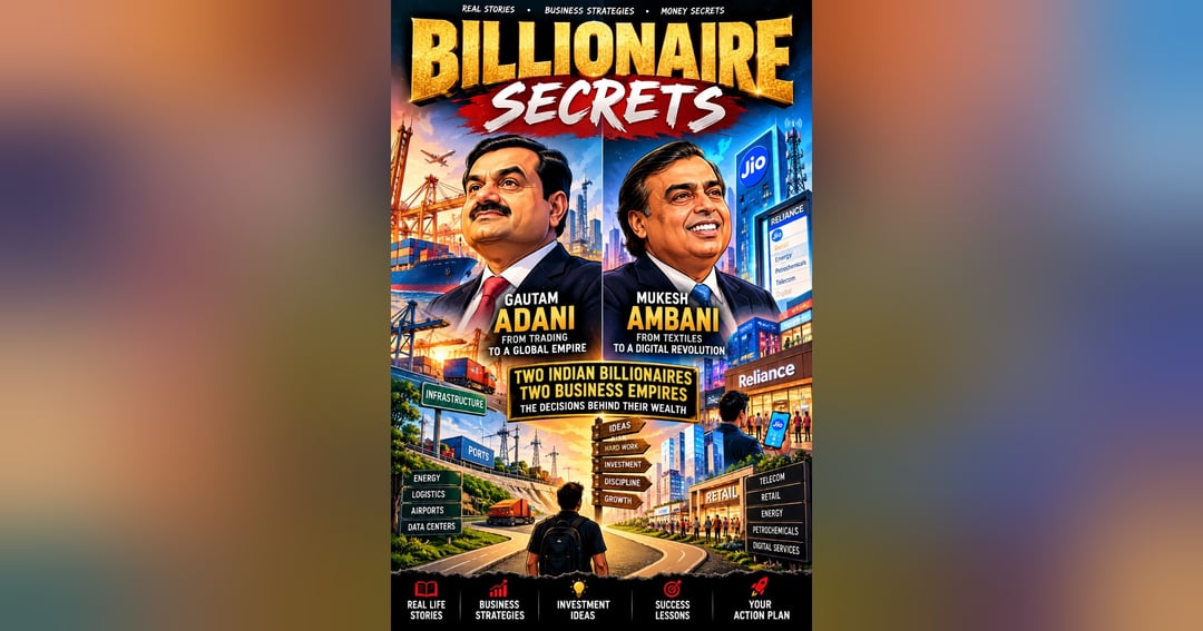 Two Indian Billionaires. Two Business Empires. The Decisions Behind Their Wealth., image 2