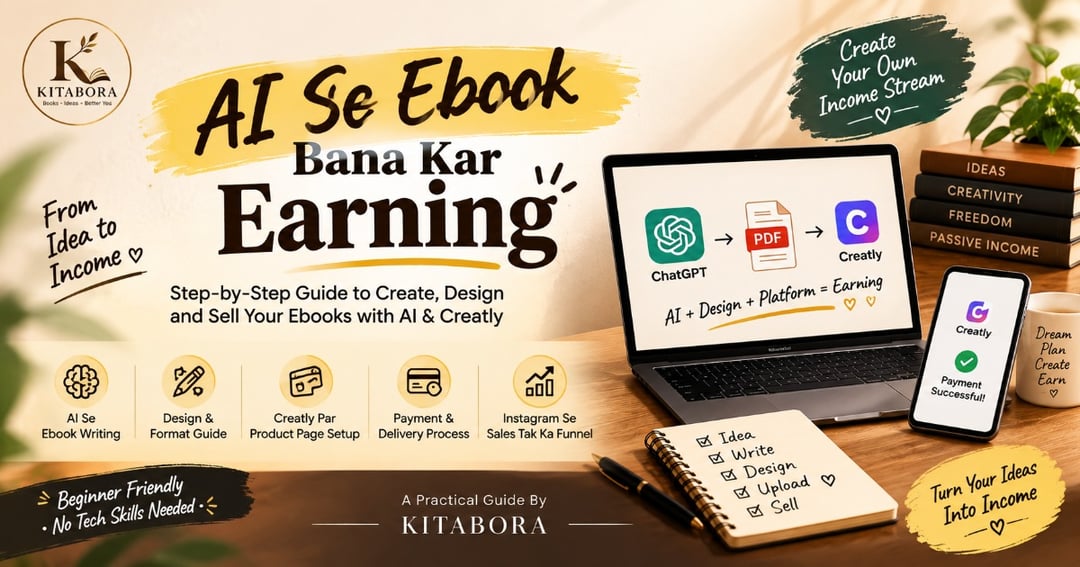 AI Se Ebook Bana Kar Earning | Step-by-Step Guide
