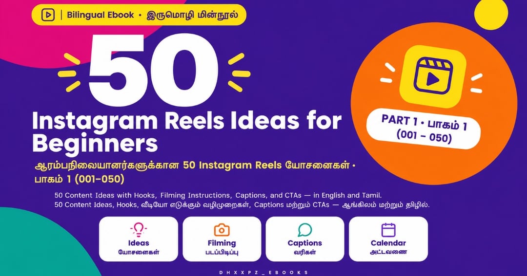 50 Instagram Reels Ideas for Beginners I Part - 1